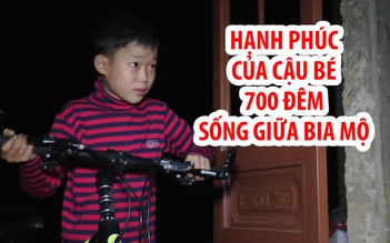 Hạnh phúc trong đêm lạnh của cậu bé 700 đêm cô quạnh giữa bia mộ