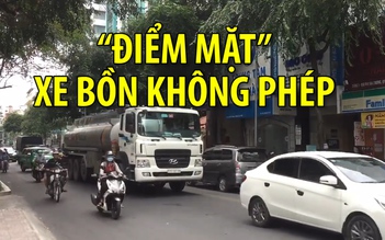 “Điểm mặt” xe bồn không phép ngang nhiên chạy vào nội đô TP.HCM