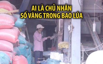 Công an xã tìm chủ nhân của số vàng bị bỏ quên trong bao lúa