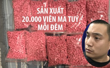 Việt kiều tổ chức đường dây sản xuất 20.000 viên ma tuý mỗi đêm
