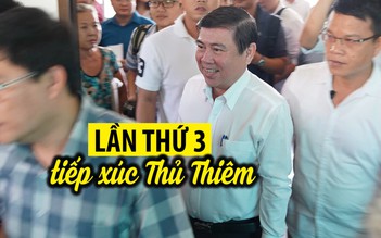 Chủ tịch TP.HCM Nguyễn Thành Phong lần thứ 3 gặp gỡ người dân Thủ Thiêm