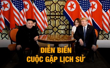 Cuộc gặp lịch sử giữa Tổng thống Trump và Chủ tịch Kim tại Hà Nội sáng 28.2.2019