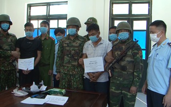 Bắt 2 nghi phạm mang 1 bánh heroin, 1kg ma túy ketamine từ Lào về Việt Nam