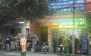 Bao vây văn phòng, bắt Cường Dụ - trùm bảo kê xe khách ở Thái Bình