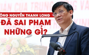 Cảnh sát xuất hiện tại nhà riêng cựu Bộ trưởng Y tế Nguyễn Thanh Long