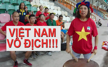 Tuyệt vời “cầu thủ thứ 12” của Olympic Việt Nam trên khán đài ASIAD