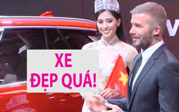 David Beckham liên tục khen ô tô do Việt Nam sản xuất