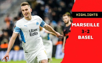 Highlights Marseille 2-1 Basel: Milik lập cú đúp cho đội bóng nước Pháp