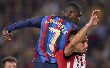 Highlights Barcelona 4-0 Athletic Bilbao: Dembele góp công trong cả 4 bàn thắng