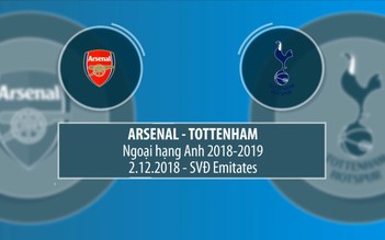 Những thông số đáng chú ý trận Derby thành London, Arsenal - Tottenham