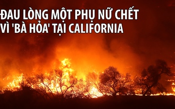 Đã có 1 người chết vì cháy rừng diện rộng tại California