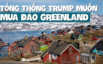‘Tìm cách mua’ đảo Greenland, tổng thống Trump bị chế giễu