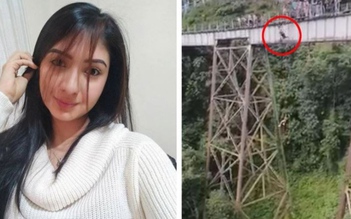 Vì nhầm lẫn, cô gái thiệt mạng khi nhảy bungee mà chưa cài dây