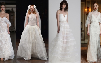 10 xu hướng váy cưới nổi bật từ New York Bridal Fall 2017