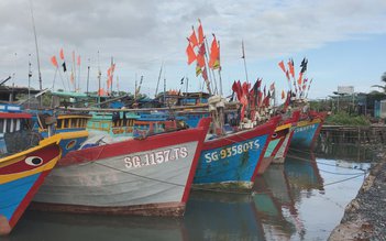 Hết bão Tembin, tàu thuyền tại TP.HCM được ra khơi sau 4 ngày cấm biển