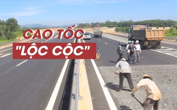 Cận cảnh cao tốc bị Bộ trưởng GTVT phê bình là “lộc cộc, lộc cộc”