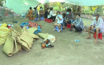 Phá ổ bạc lớn trong vườn dừa có “phục vụ” thức ăn, nước uống