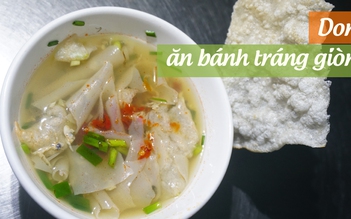 [360 ĐỘ NGON] Don ăn bánh tráng giòn