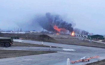Sân bay quân sự Nga thiệt hại nặng vì trúng tên lửa Ukraine?