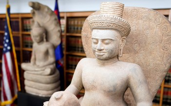 Mỹ sẽ trả lại 30 cổ vật cho Campuchia