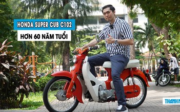‘Xe hiếm’ Honda Super Cub C102 hơn 60 năm tuổi tại Việt Nam