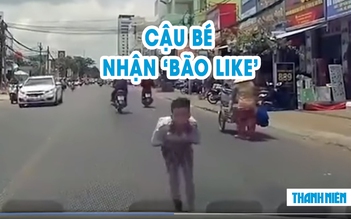 Dân mạng ‘ấm lòng’ khoảnh khắc cậu bé cúi đầu cảm ơn ô tô nhường đường