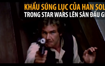 Khẩu súng lục của Han Solo trong phim Star Wars lên sàn đấu giá