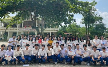 Một lớp học ở trường vùng cao Quảng Trị có 100% học sinh đỗ đại học