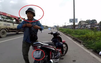 Thanh niên quay phim CSGT ở đường cong bị 'người lạ' đe dọa kể gì?