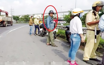 Người quay phim CSGT ở đường cong: ‘Người dọa đánh tôi, nhiều lần đứng gần chốt CSGT!’