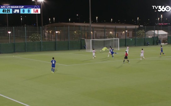 Highlight U.17 Nhật Bản 5-0 U.17 Tajikistan: Chiến thắng áp đảo