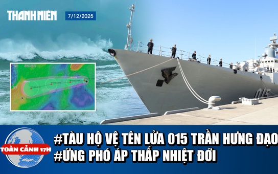 Toàn cảnh 17h: Yêu cầu các bộ, ngành ứng phó áp thấp nhiệt đới | Tàu hộ vệ tên lửa Việt Nam cập cảng Nhật Bản