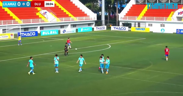 Highlight CĐ Công nghệ Quốc tế Lilama 2 (LILAMA2) 3-2 ĐH Đà Lạt (DLU) 4 phút bù giờ, 3 bàn được ghi