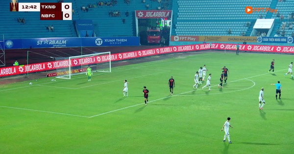 Highlight CLB Nam Định 1-1 Ninh Bình: Hoàng Đức ghi bàn, Mạnh Quỳnh cứu chủ nhà thoát thua