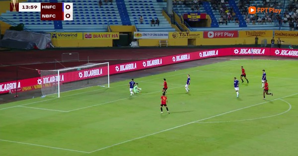 Highlight CLB Hà Nội 2-1 CLB Ninh Bình: Faurand lập siêu phẩm phút 90+2, ngược dòng nghẹt thở