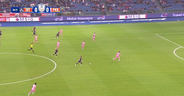 Highlight Johor Darul Ta'zim 6-0 PKR Svay Rieng: Đại diện Malaysia thắng hủy diệt