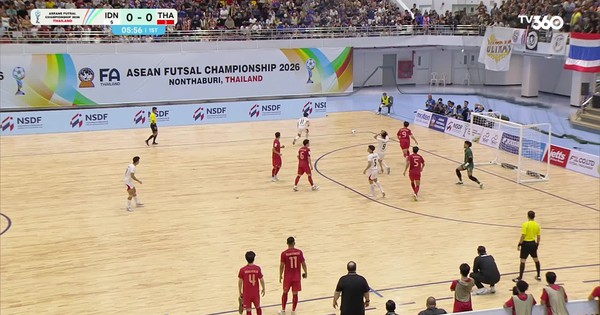Highlight Thái Lan 2-1 Indonesia: Chủ nhà lên ngôi vô địch futsal Đông Nam Á 2026