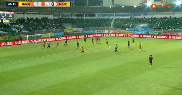 Highlight HAGL 1-2 Ninh Bình: Siêu phẩm của Văn Thuận
