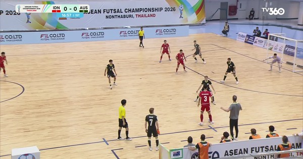 Highlight đội tuyển futsal Indonesia 3-2 Úc: Vào bán kết với ngôi nhất bảng