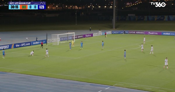 Highlight U.17 Ấn Độ 0-3 U.17 Uzbekistan: Trận đấu một chiều