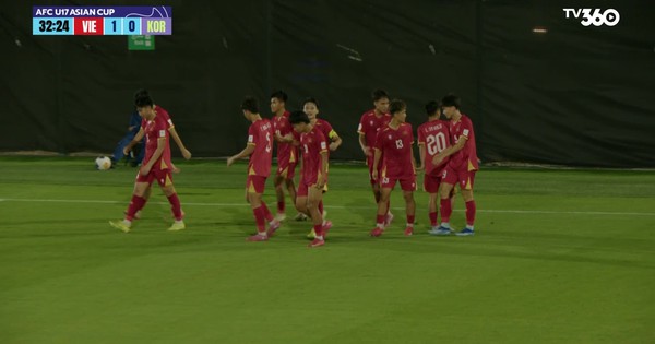 Highlight U.17 Việt Nam 1-4 U.17 Hàn Quốc: Thua ngược đáng tiếc