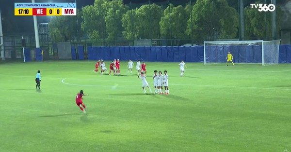 Highlight U.17 nữ Việt Nam 2-1 Myanmar: 2 siêu phẩm đá phạt