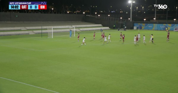 Highlight U.17 Indonesia 0-1 U.17 Qatar: Trả giá vì phung phí cơ hội