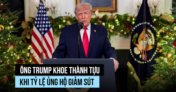 Ông Trump khoe thành tựu khi tỷ lệ ủng hộ giảm sút