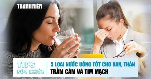 Bản tin sức khỏe ngày 22.12: Bật mí 5 loại nước uống tốt cho gan, thận | Trầm cảm và tim mạch