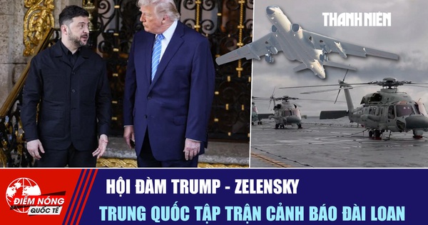Tiêu điểm quốc tế ngày 30.12: Hội đàm Trump - Zelensky | Trung Quốc tập trận cảnh báo Đài Loan