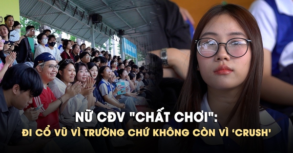 Nữ CĐV SGU đi xem bóng đá: ‘Năm ngoái vì crush, năm nay vì đam mê’
