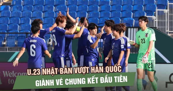 Koizumi tỏa sáng, U.23 Nhật Bản vượt Hàn Quốc để vào chung kết U.23 châu Á