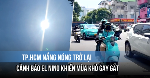 TP.HCM nắng nóng trở lại, cảnh báo El Nino khiến mùa khô gay gắt