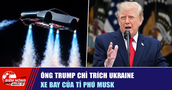 Tiêu điểm quốc tế ngày 17.10: Ông Trump chỉ trích Ukraine | Xe bay của tỉ phú Musk